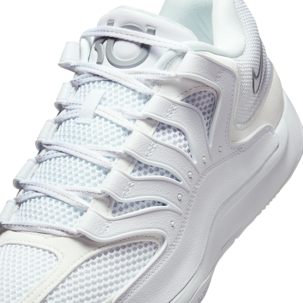 Nike KD 18 - Men's - White/White - Image 7