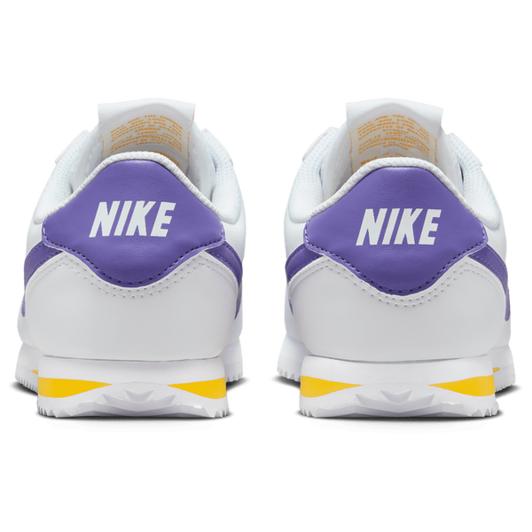 Nike Cortez - Boys' Grade School - White/Purple - Image 3