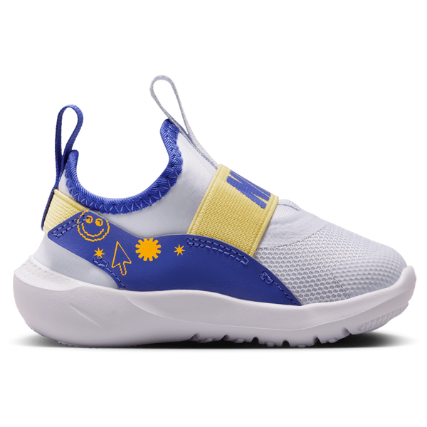 Nike Flex Runner 4 SE - Boys' Toddler - Lapis/Football Grey/Laser Orange
