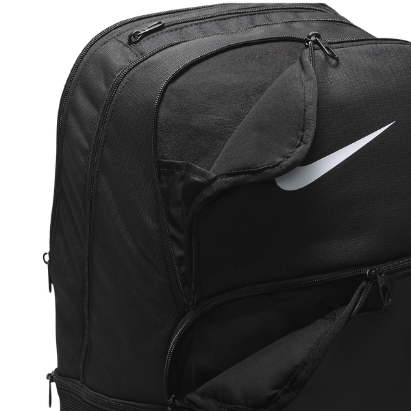 Nike Brasilia XL Backpack - Black/White/Black - Image 4