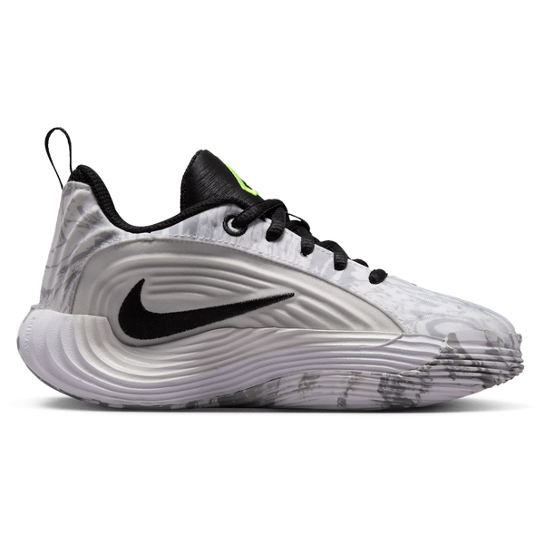 Nike Giannis Immortality 5 - Boys' Preschool - White/Metallic Silver/Off White