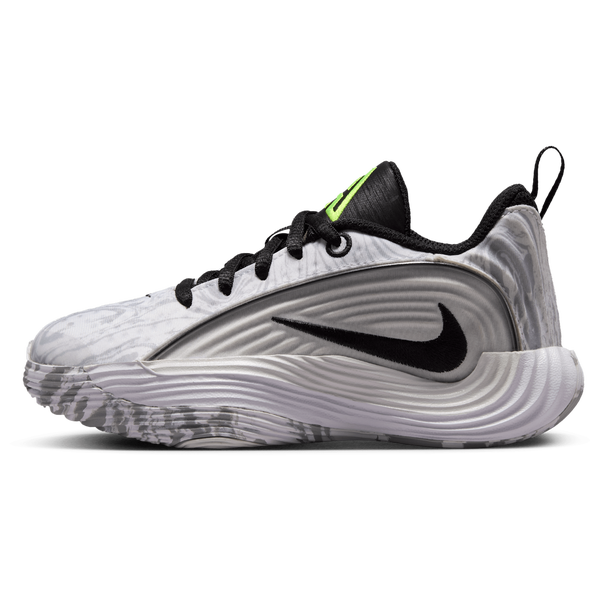 Nike Giannis Immortality 5 - Boys' Preschool - White/Metallic Silver/Off White - Image 2