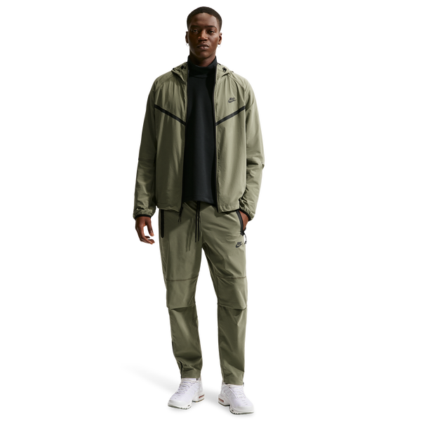 Nike Tech Woven Pants OH - Men's - Silver Sage/Black - Image 7