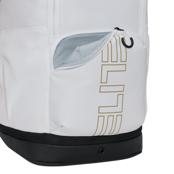 Nike Varsity Elite Backpack - Adult - Metallic Gold/White - Image 6