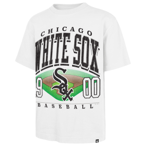 47 Brand White Sox Foundational T-Shirt - Men's