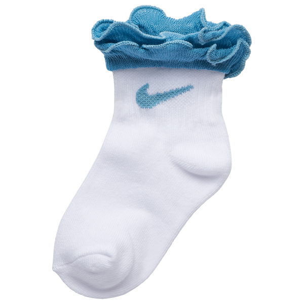 Nike 6 Pack Ruffle Socks - Girls' Toddler - Washed Coral/Pink/Multi - Image 5