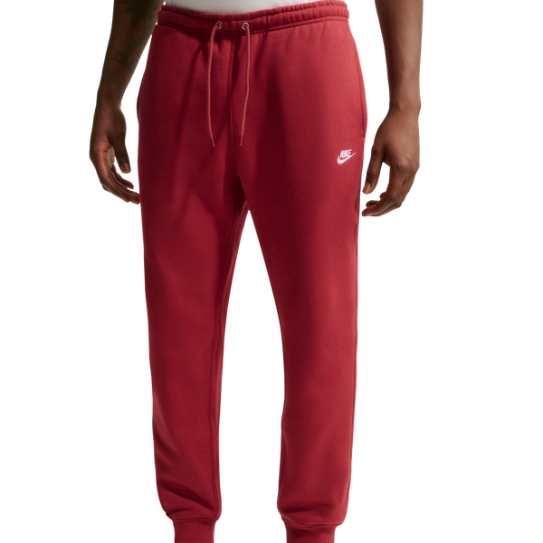 Nike Club Joggers - Men's - Team Crimson/Team Crimson/White
