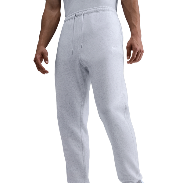 Nike Club Cuff Fleece Pants - Men's - Birch Heather/White/White
