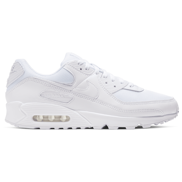 Nike Air Max 90 - Men's - White/White/Wolf Grey