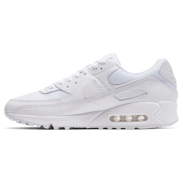 Nike Air Max 90 - Men's - White/White/Wolf Grey - Image 2