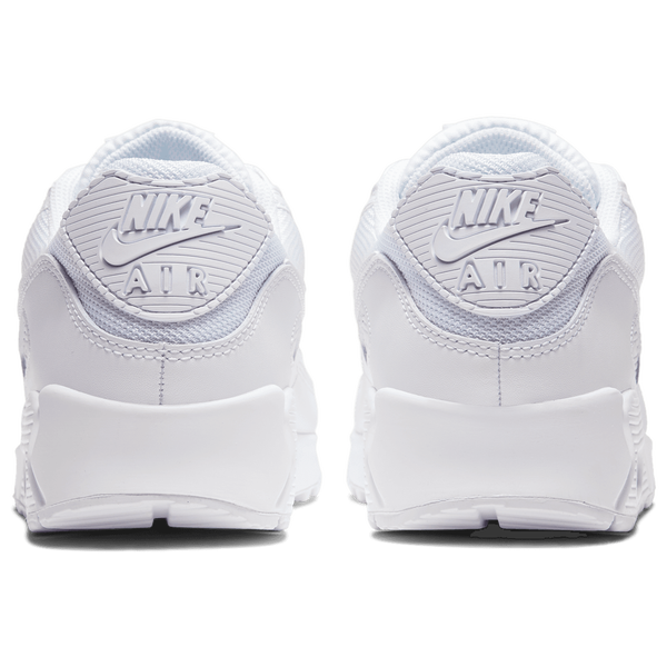 Nike Air Max 90 - Men's - White/White/Wolf Grey - Image 3