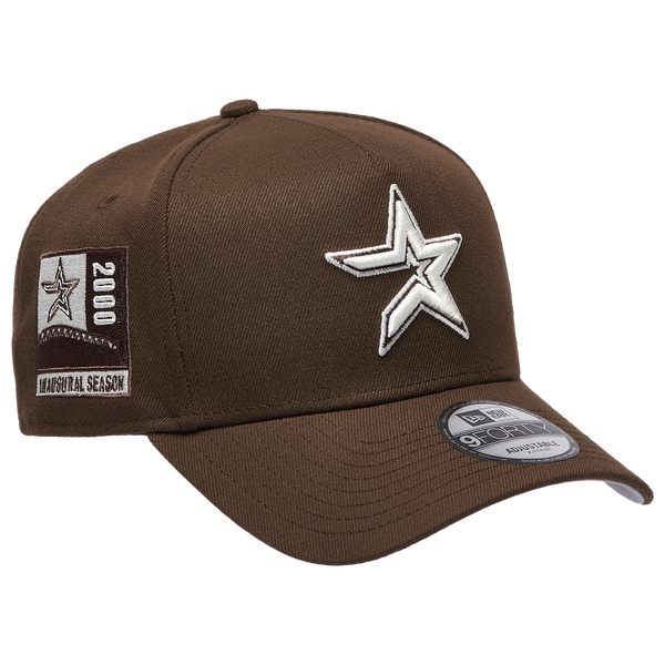 New Era Astros 940AF Cap - Adult - Brown - Image 3