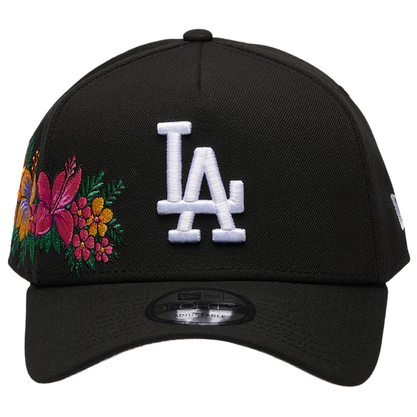 New Era MLB 940 A-Frame Tropical Flower Cap - Adult - Black - Image 2