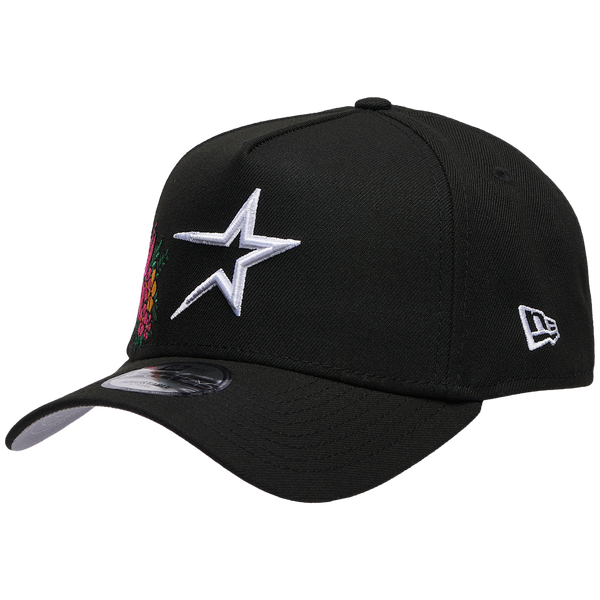 New Era MLB 940 A-Frame Tropical Flower Cap - Adult - Black