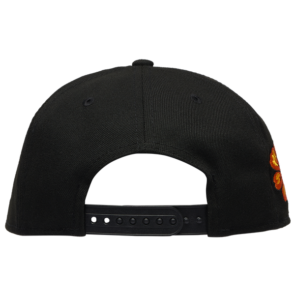 New Era MLB 940 A-Frame Tropical Flower Cap - Adult - Black - Image 4