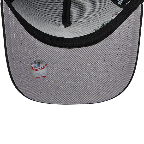 New Era MLB 940 A-Frame Tropical Flower Cap - Adult - Black - Image 5