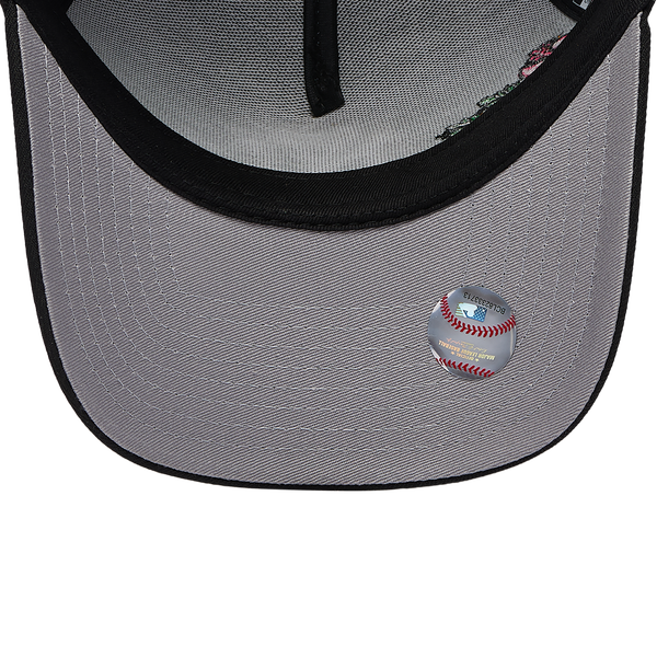 New Era MLB 940 A-Frame Tropical Flower Cap - Adult - Black - Image 5