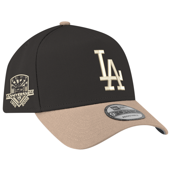 New Era MLB 9FORTY A-Frame - Adult - Black/Tan - Image 3