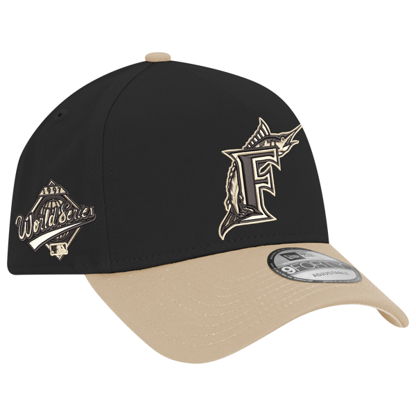 New Era MLB 9FORTY A-Frame - Adult - Black/Tan - Image 3