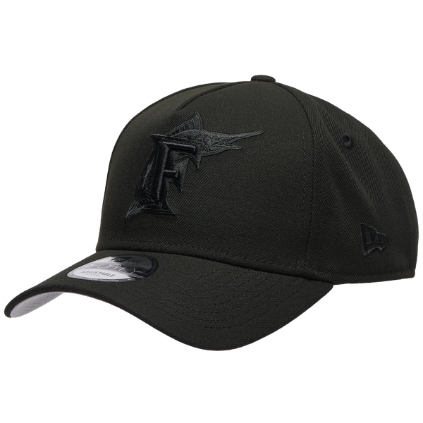 New Era MLB Black on Black 9Forty A-Frame Cap - Adult