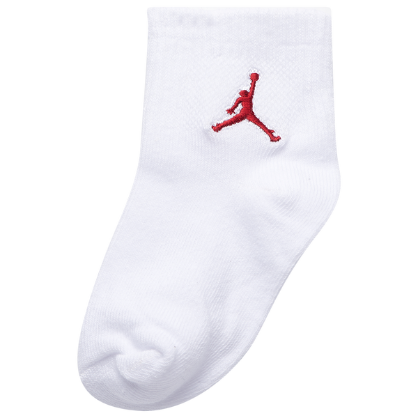 Jordan Everyday Essential 6 Pack Socks - Boys' Infant - Gym Red/Carbon Heather - Image 5