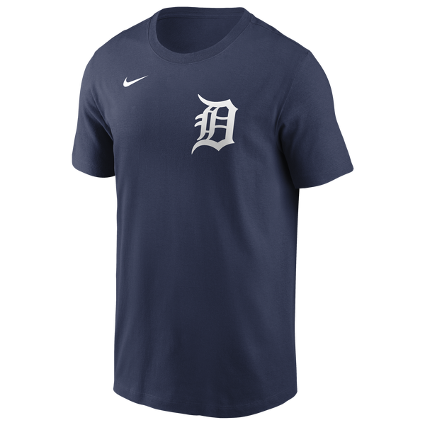 Nike Tigers Name & Number T-Shirt - Men's - Navy - Image 2
