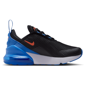 Nike Air Max 270 - Boys' Preschool - Black/Turf Orange/Blue Crystal
