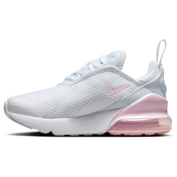 Nike Air Max 270 - Boys' Preschool - White/Pink Foam/Lt Smoke Grey - Image 2