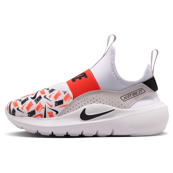 Nike Flex Runner 4 AOP - Boys' Preschool - Safety Orange/White/Black - Image 2