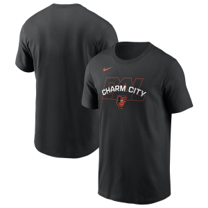 Nike Orioles Hot Corner T-Shirt - Men's - Black
