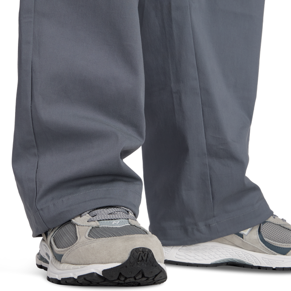 New Balance Cotton Twill Cargo Pants - Men's - Grey/Black - Image 7