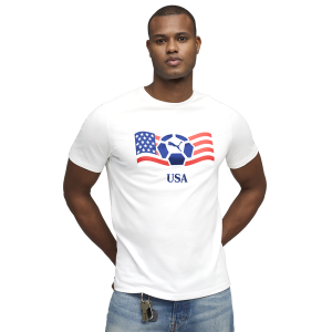 PUMA Fanpack Shortsleeve Tee - Men's - White/Navy