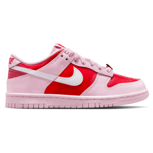 Nike Dunk Low Valentine's Day - Girls' Grade School - Red/Pink Foam/Summit White