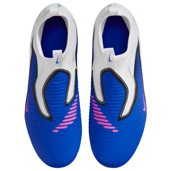 Nike Phantom 6 High Academy FG/MG - Boys' Grade School - Racer Blue/Pink Blast/White - Image 4