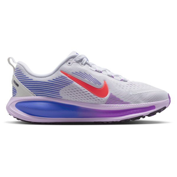 Nike Vomero 18 - Boys' Grade School - White/Hot Lava/Violet Mist