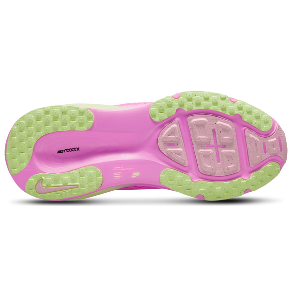 Nike Vomero 18 - Girls' Grade School - Barely Volt/Pink Spell - Image 4