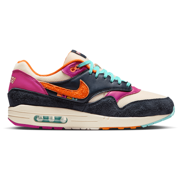 Nike Air Max 1 Padres - Men's - Navy/Tan/Orange