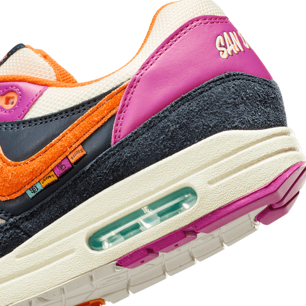 Nike Air Max 1 Padres - Men's - Navy/Tan/Orange - Image 8