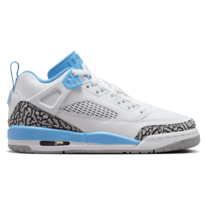 Jordan Spizike Low - Boys' Grade School - White/Carolina