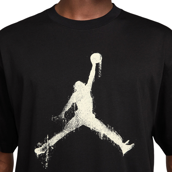 Jordan Brooklyn Collegiate Jumpman Short Sleeve Crew - Men's - Black/Sail - Image 3