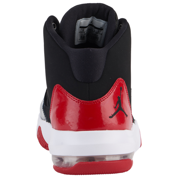 Jordan Max Aura - Men's - Black/Black/Gym Red - Image 3