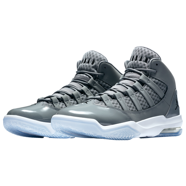 Jordan Max Aura - Men's - Black/Cool Grey/Clear - Image 5