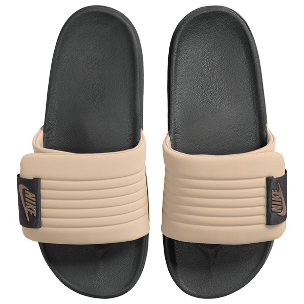 Nike Offcourt Slides - Men's - Mink Brown/Anthracite/Linen - Image 3