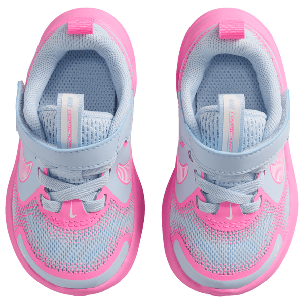 Nike Cosmic Runner Swoosh - Boys' Toddler - Hydrogen Blue/Pink Glow/White - Image 4