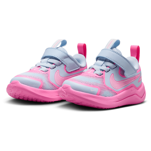 Nike Cosmic Runner Swoosh - Boys' Toddler - Hydrogen Blue/Pink Glow/White - Image 6