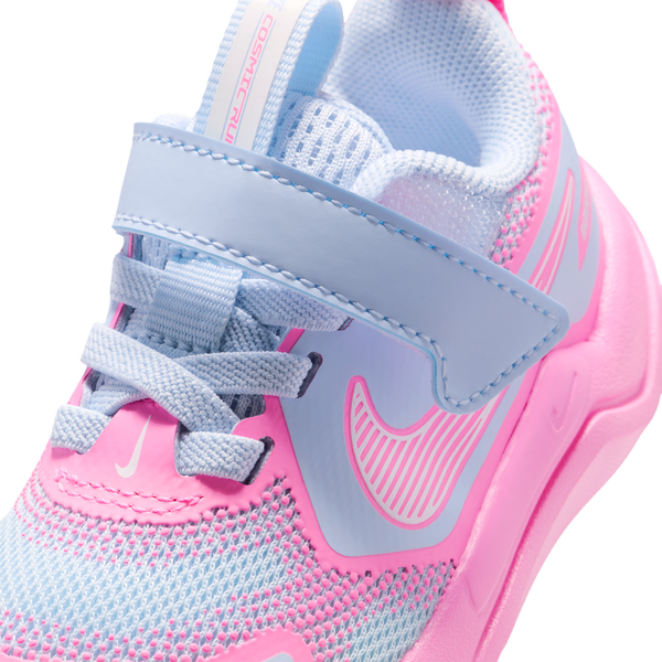 Nike Cosmic Runner Swoosh - Boys' Toddler - Hydrogen Blue/Pink Glow/White - Image 7
