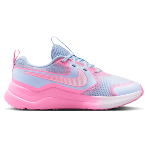 Nike Cosmic Runner Swoosh - Boys' Grade School - Hydrogen Blue/White/Pink Glow