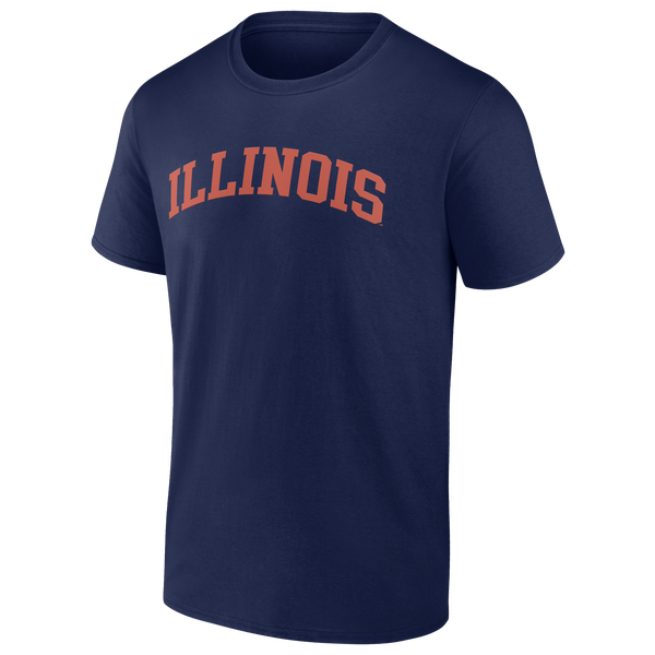 Fanatics Illinois Arch T-Shirt - Men's - Navy - Image 2