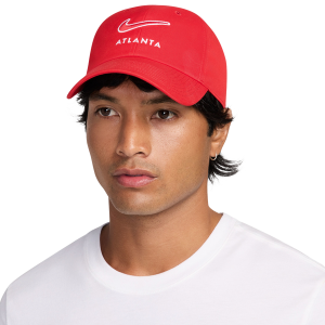 Nike Atlanta Club Colorblock City Cap - Adult - University Red/White