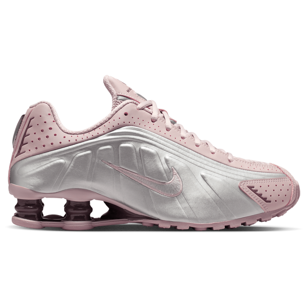 Nike Shox R4 - Women's - Mtlc Silver/Tattoo/Particle Rose